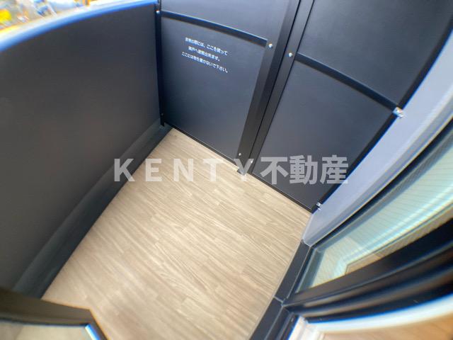 バルコニー　陽当たり良好なバルコニーです