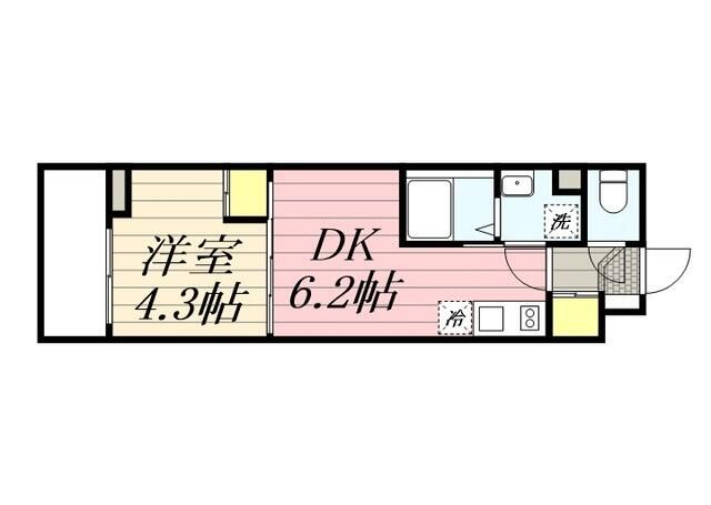 都営三田線 西巣鴨駅 徒歩7分 4階建 築6年の間取り写真