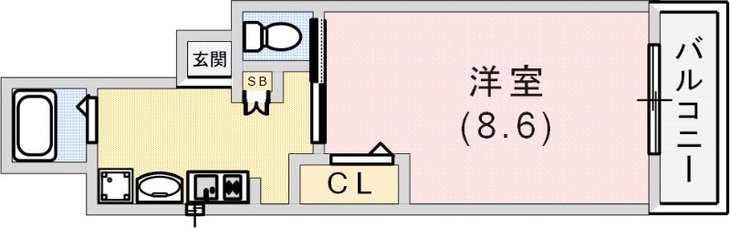 琴マンションの間取り写真