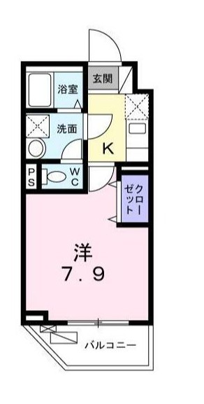ＪＲ京浜東北線 蒲田駅 徒歩11分 5階建 築5年の間取り写真