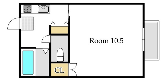 カーサエスポワールの間取り写真
