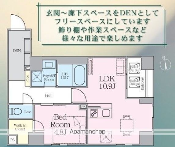 アーバン二長町の間取り写真
