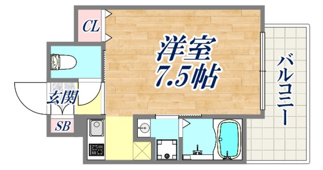 MJC神戸ブレイブの間取り写真