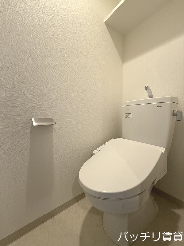 地下鉄東山線 中村日赤駅 徒歩6分 15階建 築1年のトイレ写真