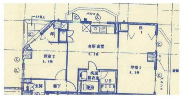 ファミリオン南葛西の間取り写真