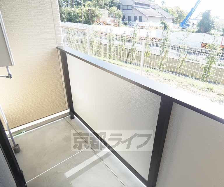 バルコニー　日当り良好。