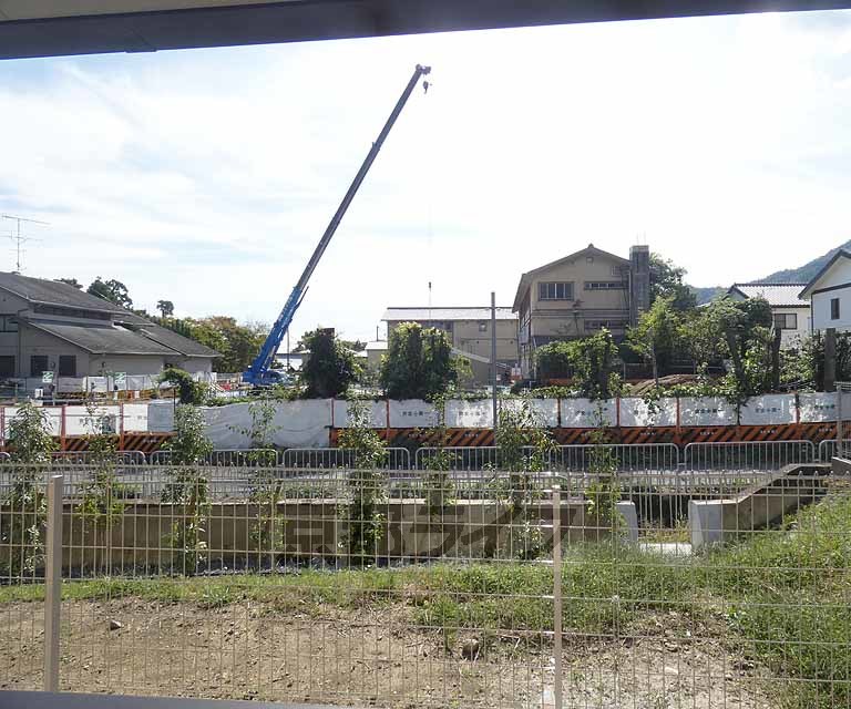 眺望　バルコニーからの室外風景。