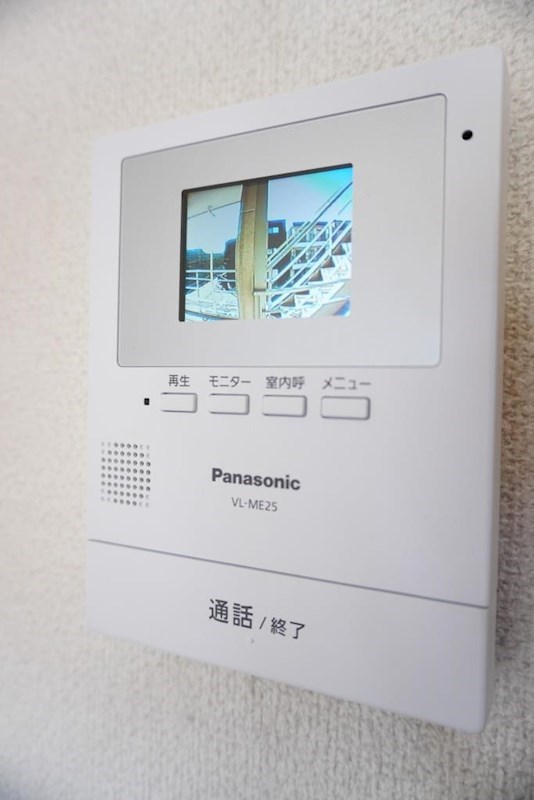 セキュリティ　来客時に便利なＴＶモニターホン