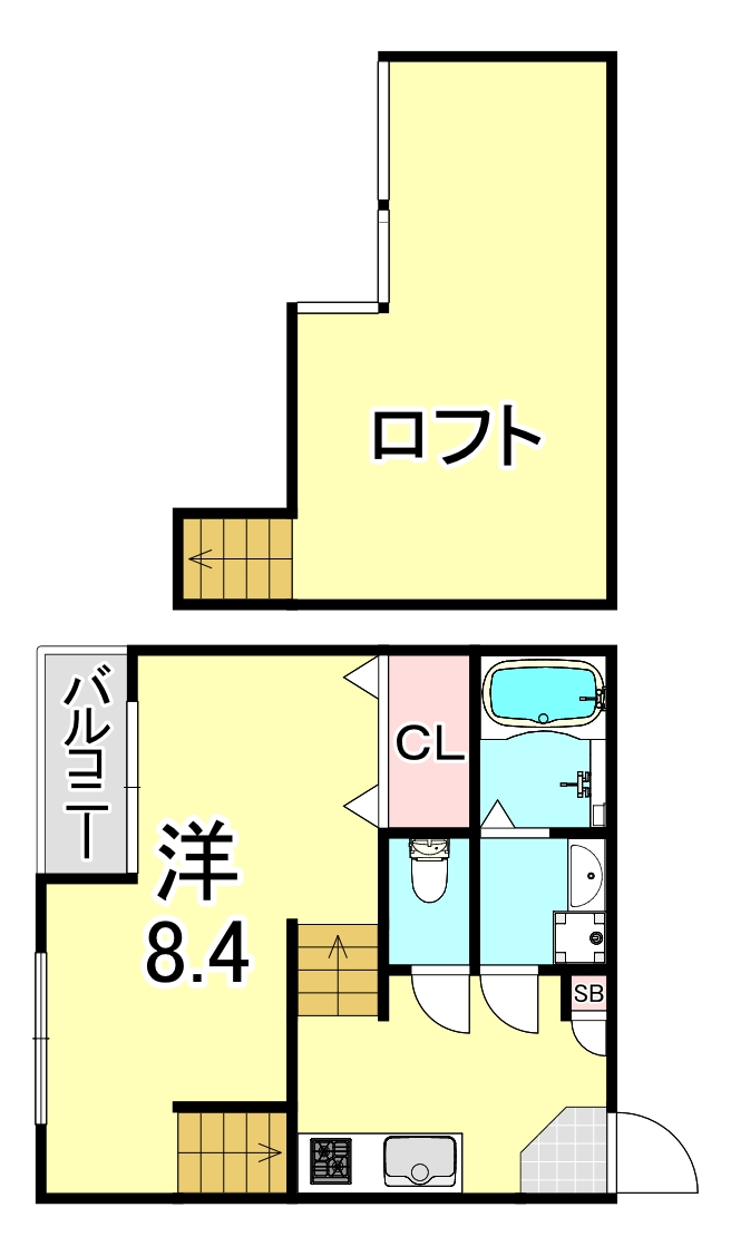 ACROSS GRADOの間取り写真