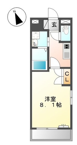 サンライツKの間取り写真