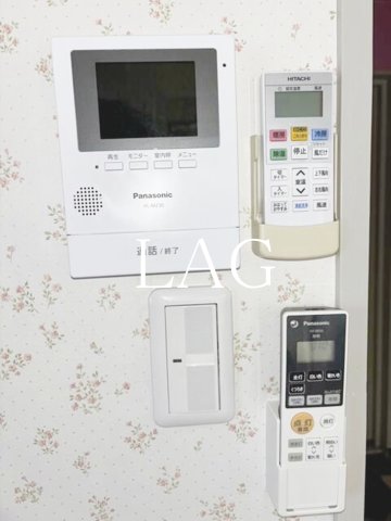 セキュリティ　モニター付インターホンです。