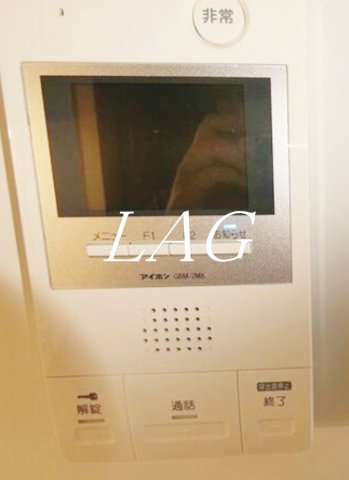 セキュリティ　モニター付きインターホンです。