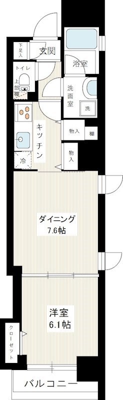 MAXIV scene 北千住の間取り写真