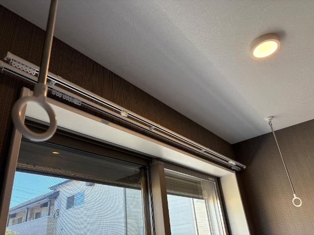 その他設備　室内物干し