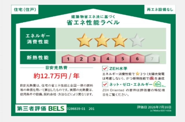 省エネ性能ラベル
