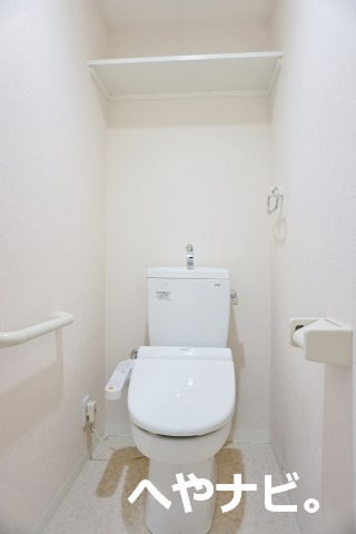 地下鉄鶴舞線 原駅 徒歩5分 7階建 築14年のトイレ写真