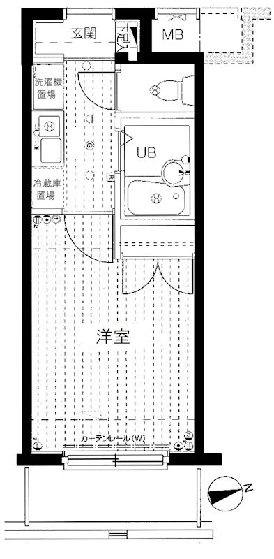 メインステージ平和島の間取り写真