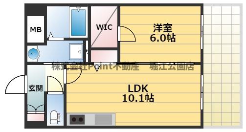 ＪＲ大阪環状線 森ノ宮駅 徒歩7分 12階建 築7年の間取り写真