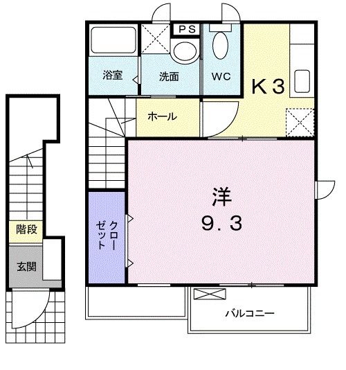 ロサブランカの間取り写真