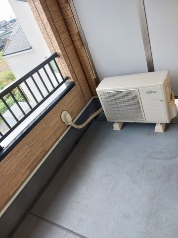 バルコニー　落ち着いた時間を過ごせるバルコニーです