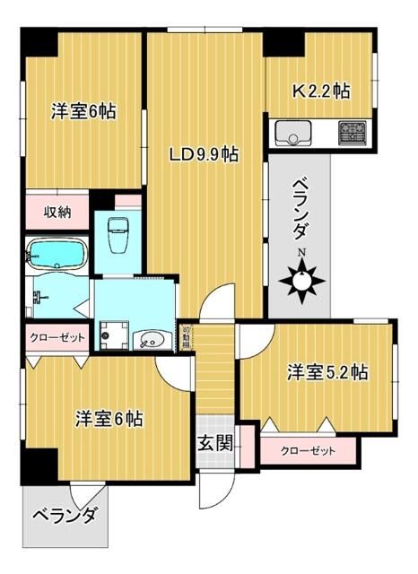 ラフォーレ・ACT3の間取り写真