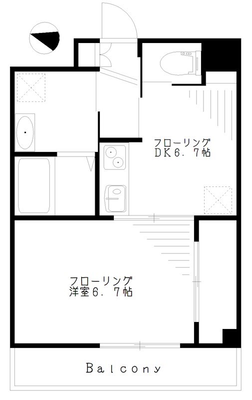 グレース桃井の間取り写真