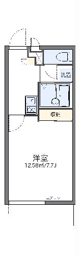 【レオパレス阿保の間取り】