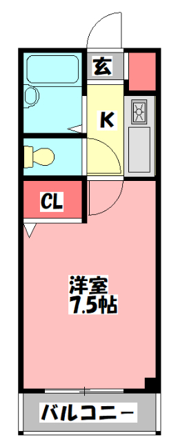 Ｍ’プラザ竜田通の間取り