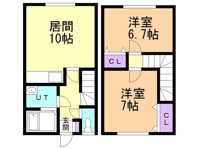 フォレストIの間取り