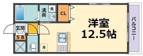 エクシージュ武庫川の間取り