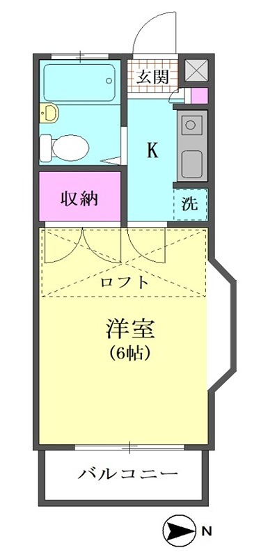 アーバン24壱番館の間取り