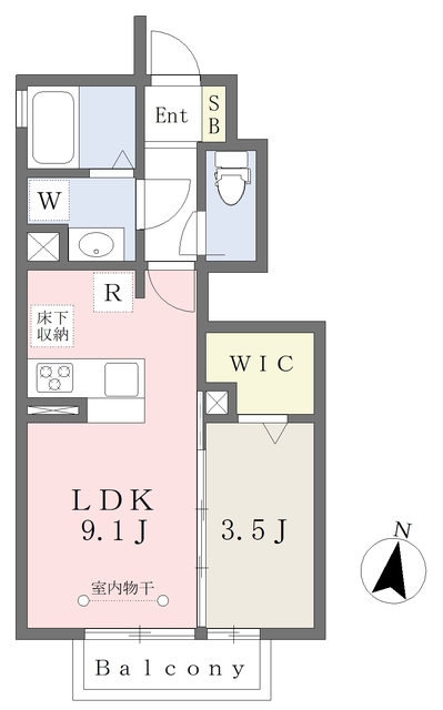 プルミエの間取り