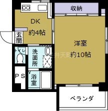 築港武智マンションの間取り