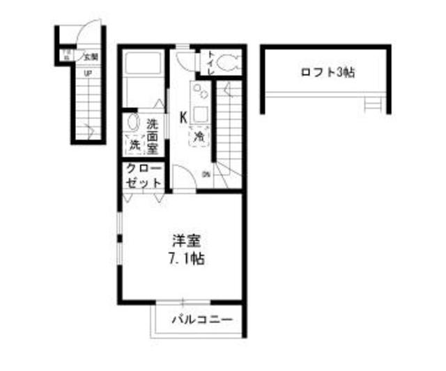 ベルジェ白鷺の間取り