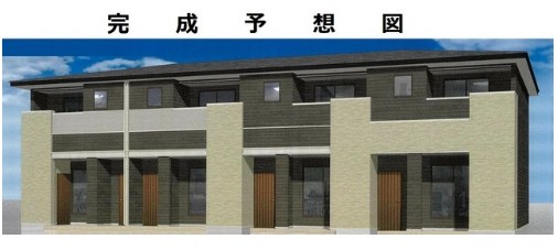 【五日市中央1丁目アパートの建物外観】