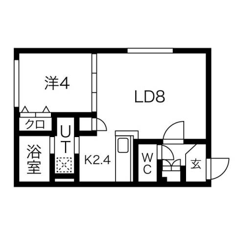 LUMIC南郷の間取り