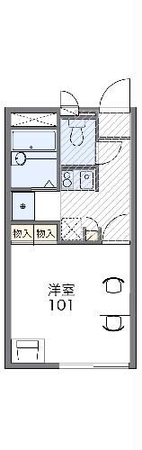 【駿東郡長泉町竹原のアパートの間取り】