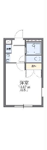 レオパレスしおかぜIの間取り