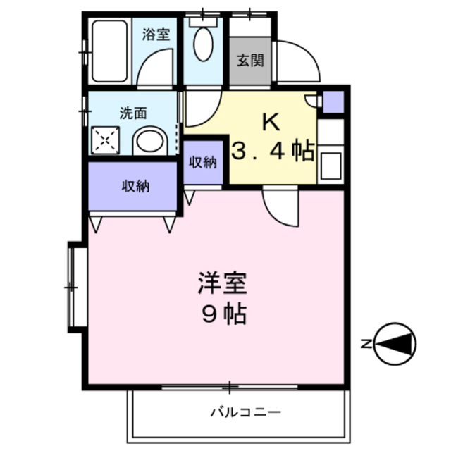 ブライトヒルの間取り