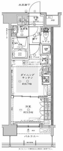 サンクレイドル川口並木の間取り