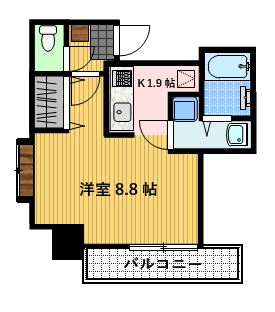 グランポルト樺島の間取り