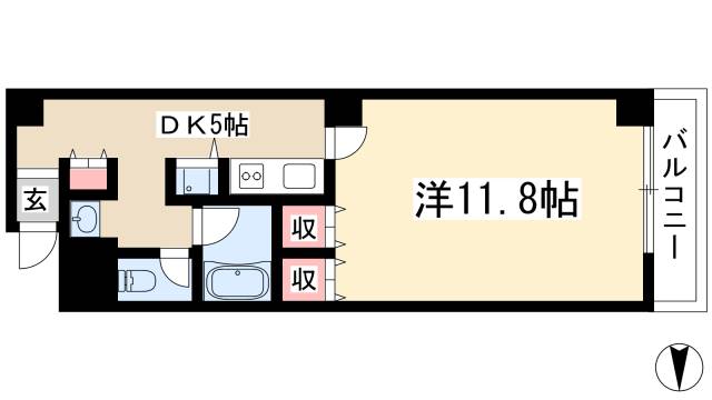 イルソーレの間取り