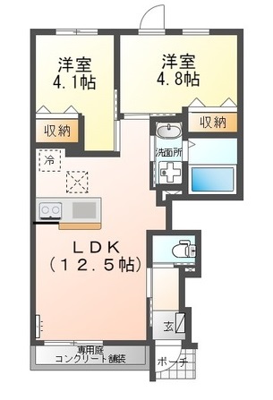 フェリーチェの間取り