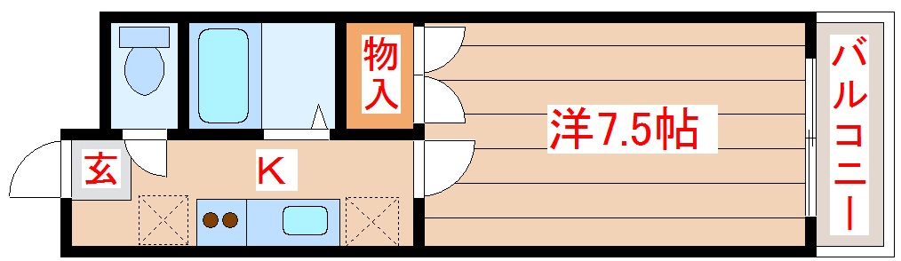 ラシーヌ木町通の間取り