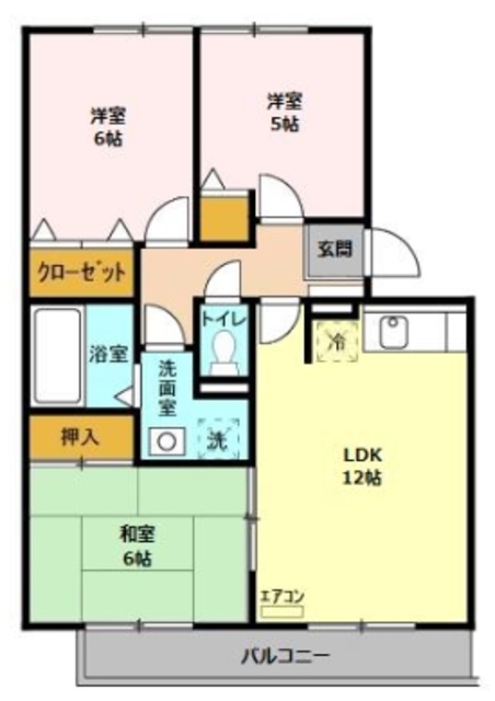 クレール・シェソワの間取り