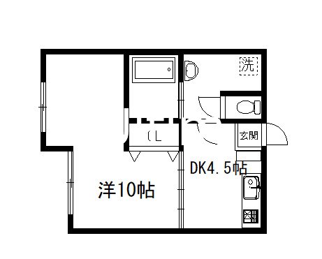 リンサンハイツの間取り