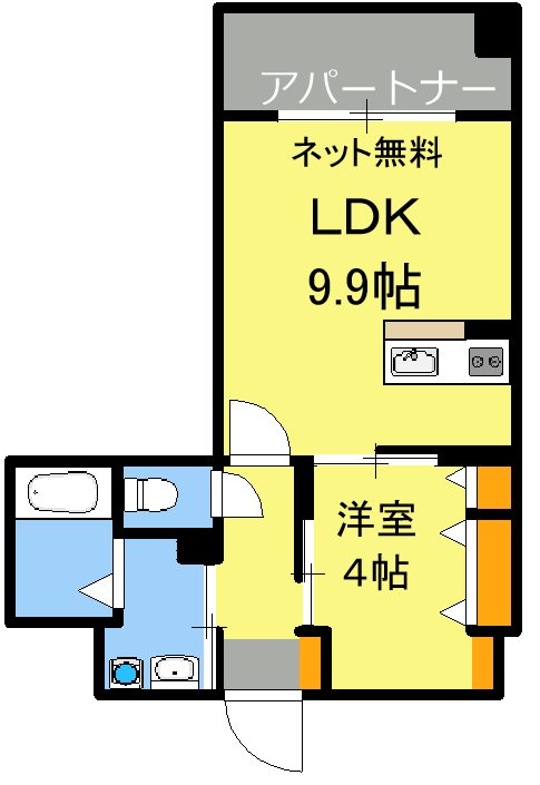 サムティ鹿児島駅前ベイサイドIIの間取り