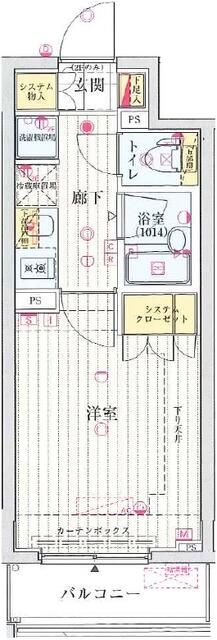 エクセレントシティ中野鷺宮の間取り