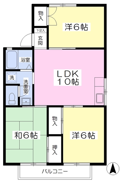 イセリハウスの間取り