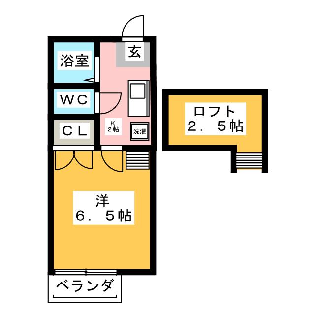 パルテネールＹＯＵの間取り